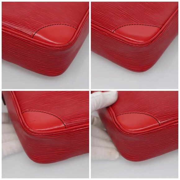 LOUIS VUITTON Epi Danube Shoulder Bag Red - Picture 16 of 16